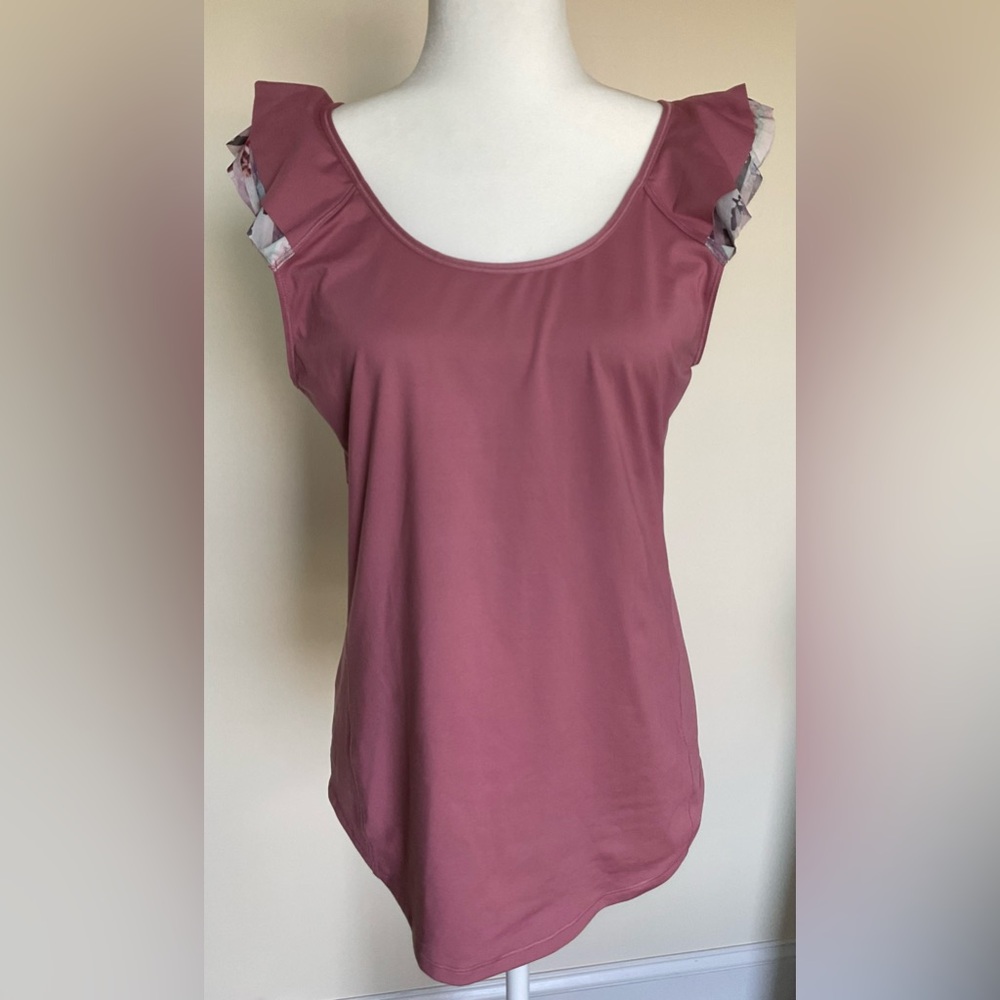 CALIA by Carrie Underwood Dusty Rose Tank Top